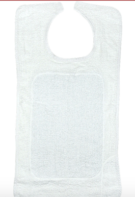 Adult Terry Bib with Protective Liner